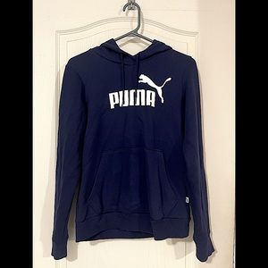 PUMA blue comfortable hoodie